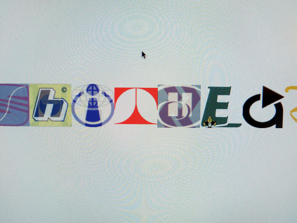 Claude Closky, ‘Ffff,’ 2005, web site, Javascript, Midi (http://worldnews.online.fr/tm).